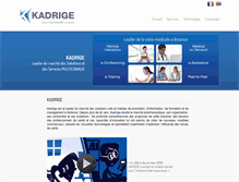 Tablet Screenshot of kadrige.com